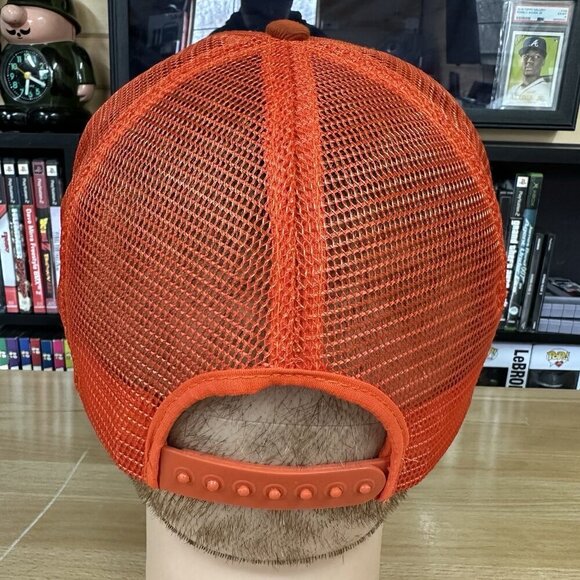 80s Wayne Gretzky Vintage Edmonton Oilers Trucker Hat Rare Hockey NHL Or… - Picture 4 of 5